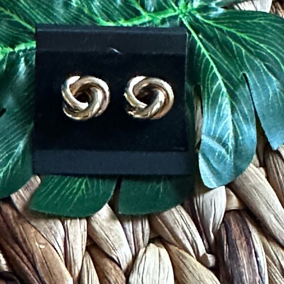 BOGO FREE GOLDEM ONOT EARRINGS STUDS - Picture 3 of 5